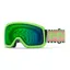 Smith Shakedown Goggles in Slime Static Shag with CP Everyday Green Mirror + Storm Lens