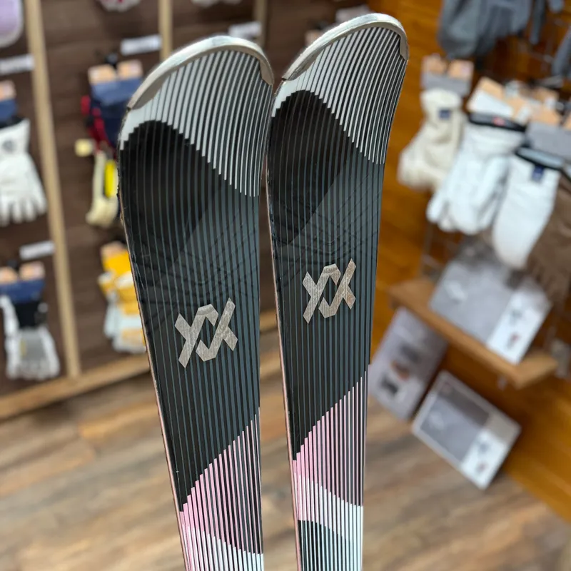 Volkl Shine SC Carbon Women's Piste Skis with Marker Demo Bindings