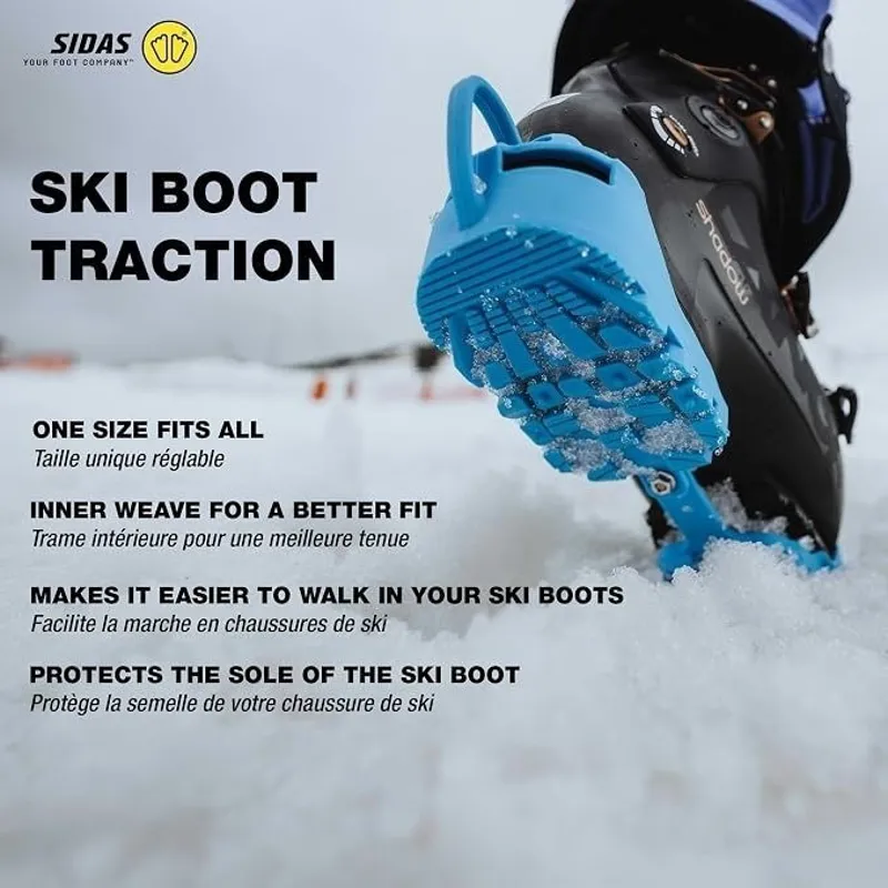 Sidas Ski Boot Traction Ski Boot Soles in Blue-4