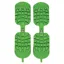 Sidas Ski Boot Traction Ski Boot Soles in Green