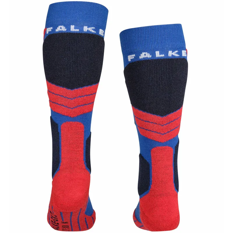 Falke Ski Socks SK2 Kids Padded Medium Volume In Blue-2