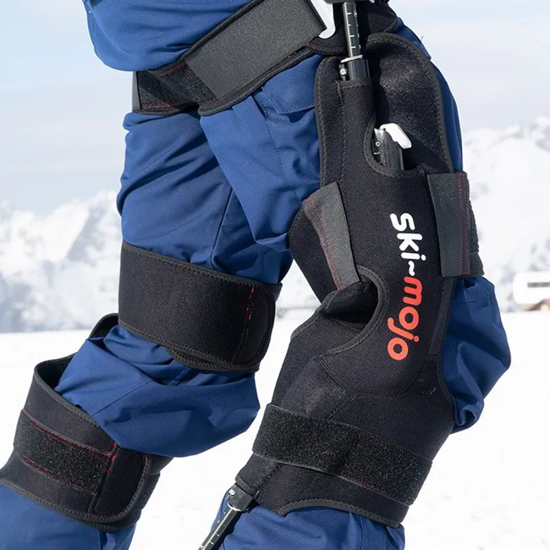 Ski Mojo Skiing Knee Support System with Free Fitting-2