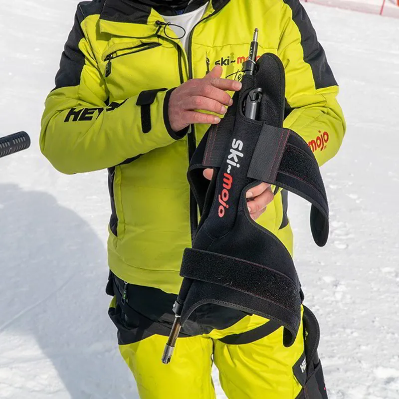 Ski Mojo Skiing Knee Support System with Free Fitting-5