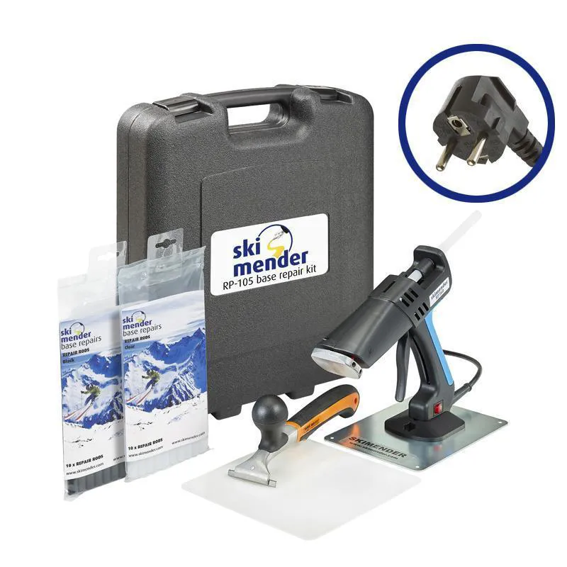 Ski Mender RP360 Ski and Snowboard Base Advanced Repair Kit - EU Plug
