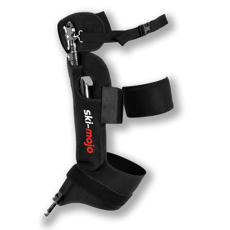 Ski Mojo Skiing Knee Support System with Free Fitting