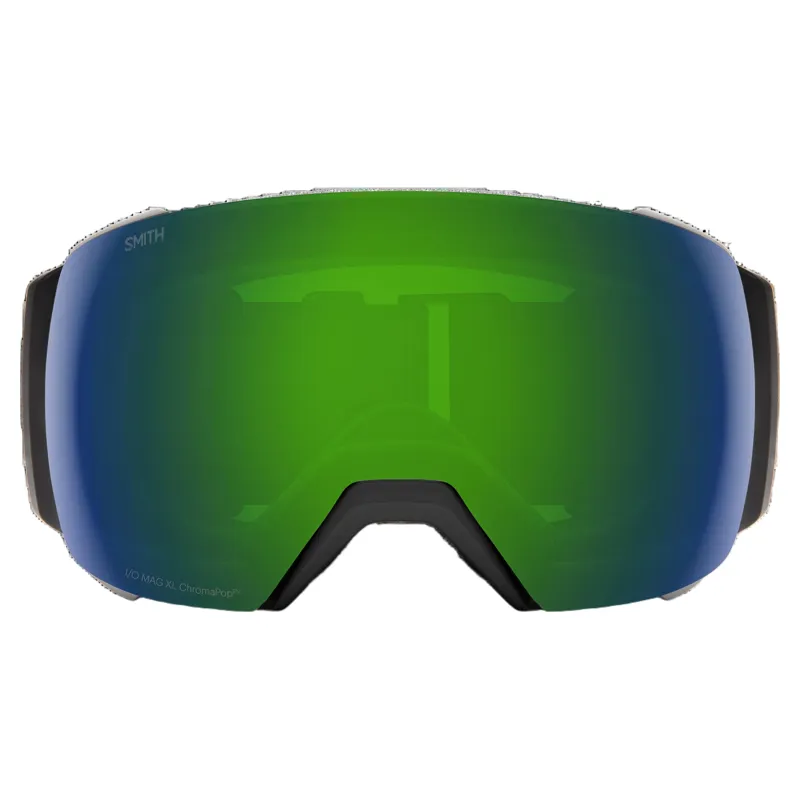 Smith I/O MAG XL Goggles with Everyday Green Mirror Chromapop Lens Black-4