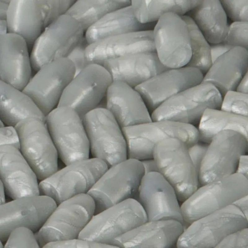 Ski Binding Hole Plug Plastic 4.5mm - Grey Aluminium Single-1