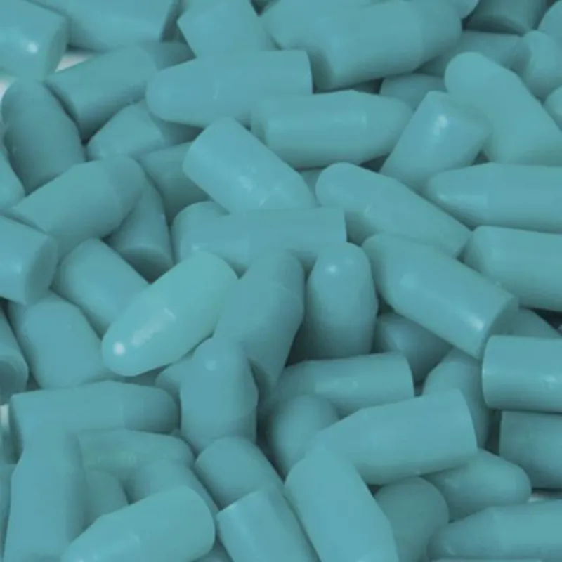 Ski Binding Hole Plug Plastic 4.5mm - Turquoise Blue Single-1