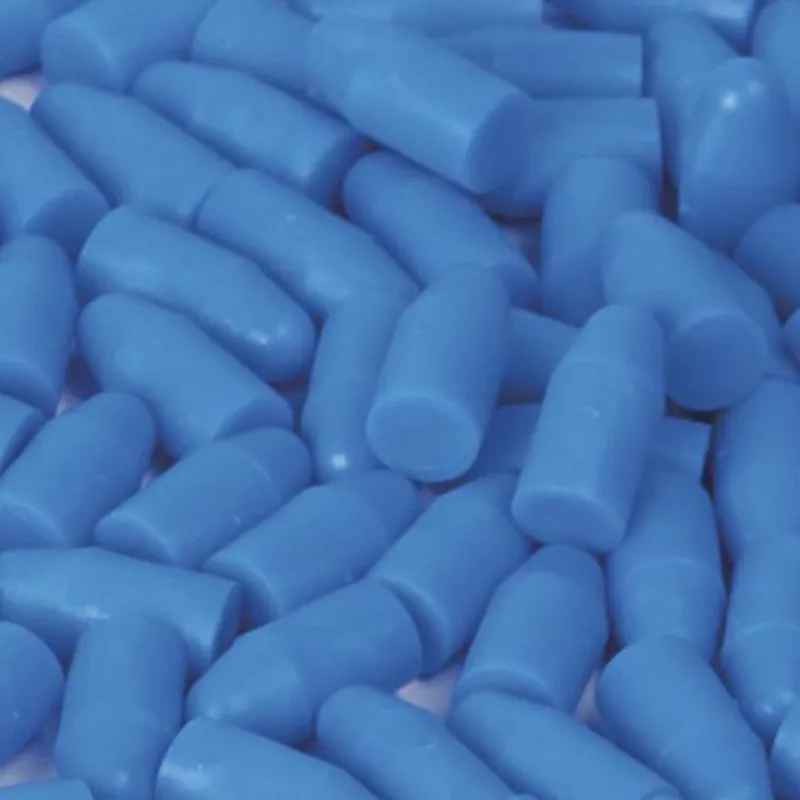 Ski Binding Hole Plug Plastic 4.5mm - Water Blue Pack of 10