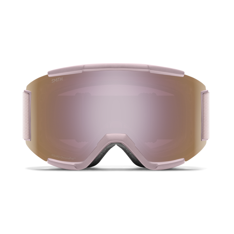 Smith Squad Carnation with Chromapop Everyday Rose Gold Mirror Lens + Spare Lens-2