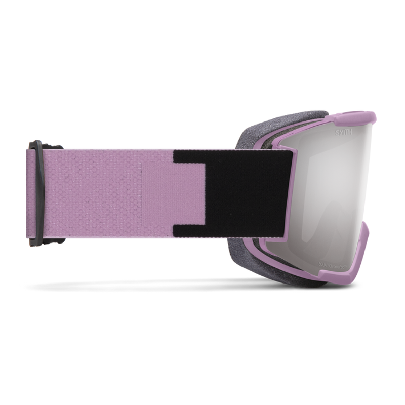 Smith Squad Ski and Snowboard Goggles in Pink + Sun Platinum + Spare Lens-3