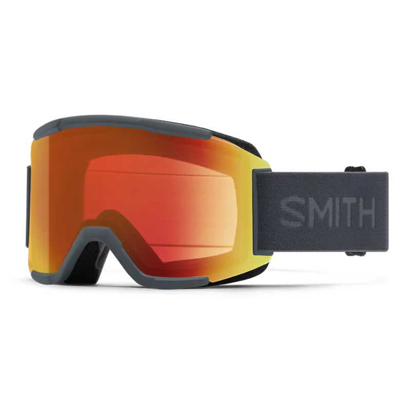 Smith Squad Ski and Snowboarding Goggle Slate + ChromaPop Lens