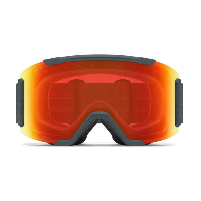 Smith SQUAD2 2CP Ski Goggles in Slate + CP Everyday Red Mirror + CP Storm Lens-1