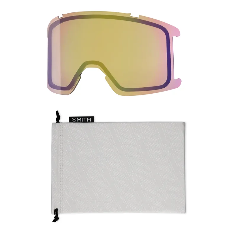 Smith SQUAD2 2CP Ski Goggles in Slate + CP Everyday Red Mirror + CP Storm Lens-4