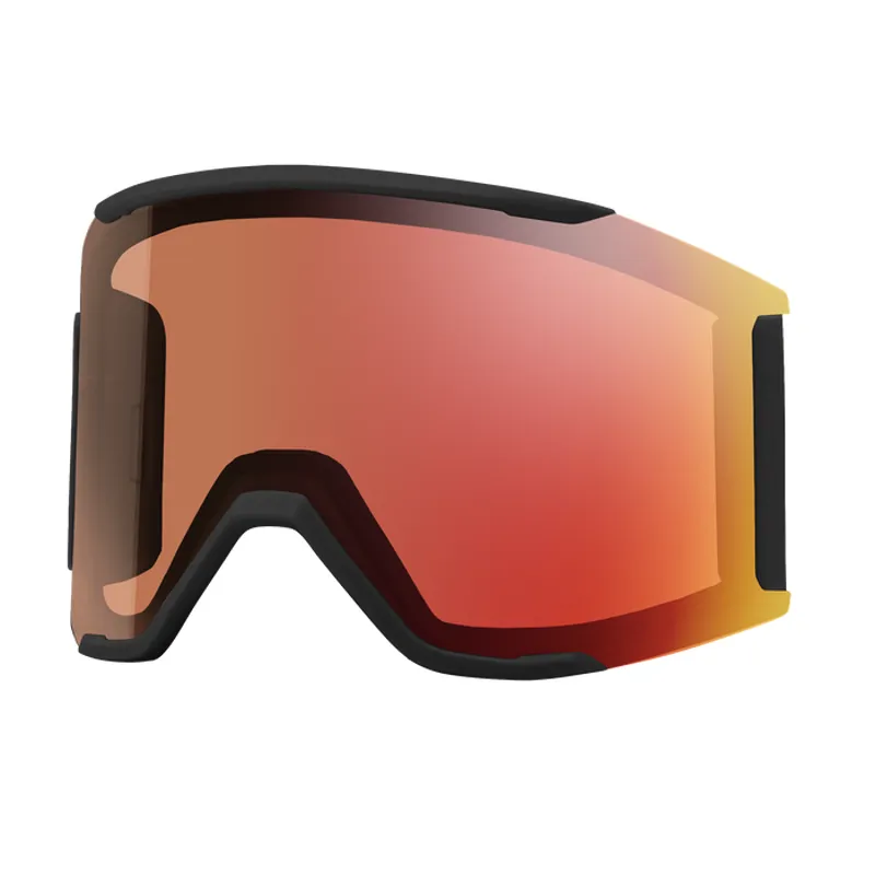 Smith SQUAD MAG Replacement Goggle Lens in Chromapop Photochromic Red Mirror