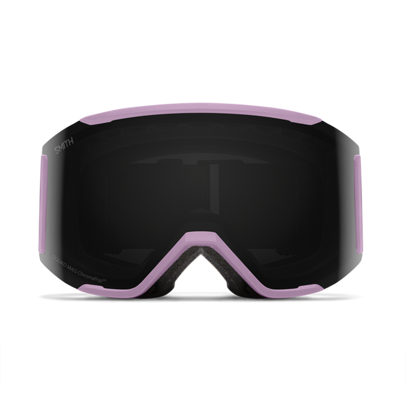 Smith Squad MAG Women's Ski Goggles in Pink + Chromapop Sun Black + Lens-2