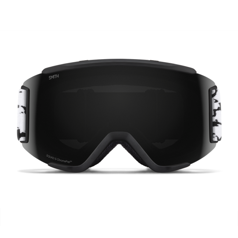 Smith Squad S Black Marble with Chromapop Sun Black Lens + Spare Lens-2