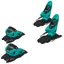 Marker Squire 11 Ski Bindings 2026 Black Teal with 100mm Brake