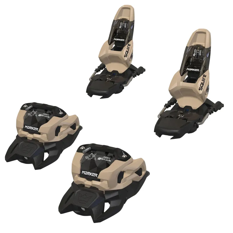 Marker Squire 11 Ski Binding in Tan and Black-1