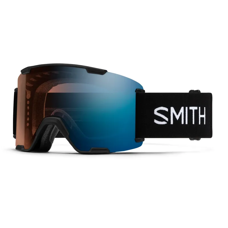 Smith Stash XL in Black with CP Pro Photochromic Blue Mirror Lens