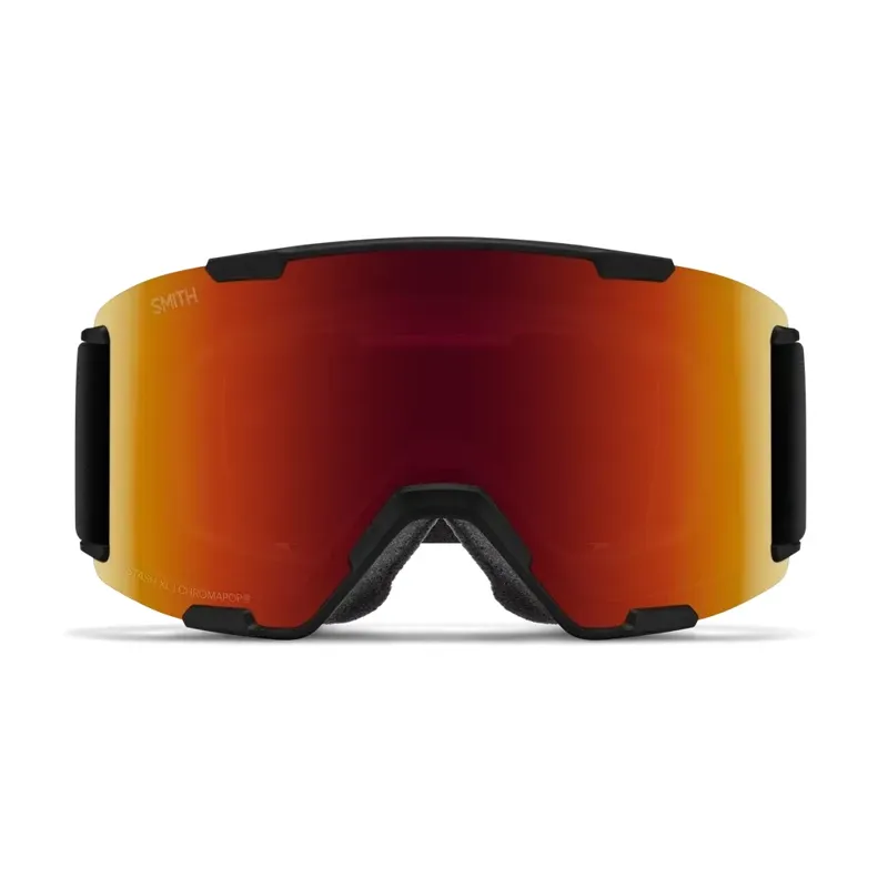 Smith Stash XL Goggles in Black with CP Sun Red Mirror + Storm Lens-1