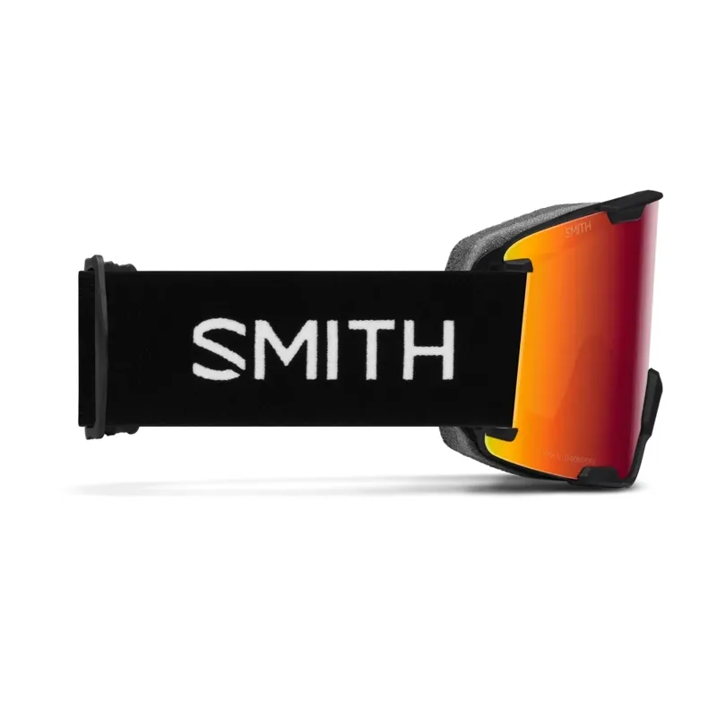 Smith Stash XL Goggles in Black with CP Sun Red Mirror + Storm Lens-2