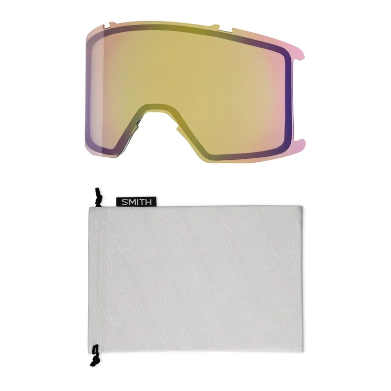Smith Stash XL Goggles in Black with CP Sun Red Mirror + Storm Lens-4