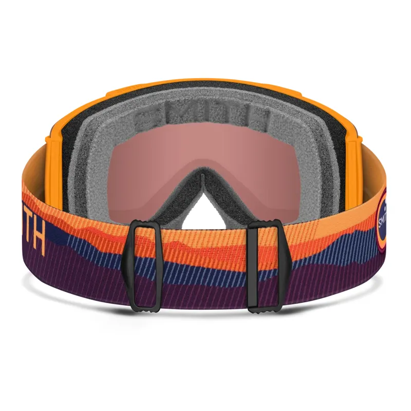 Smith Stash XL Goggles in Electric Orange Sunrise + CP ED Red Mirror + Storm Lens-2