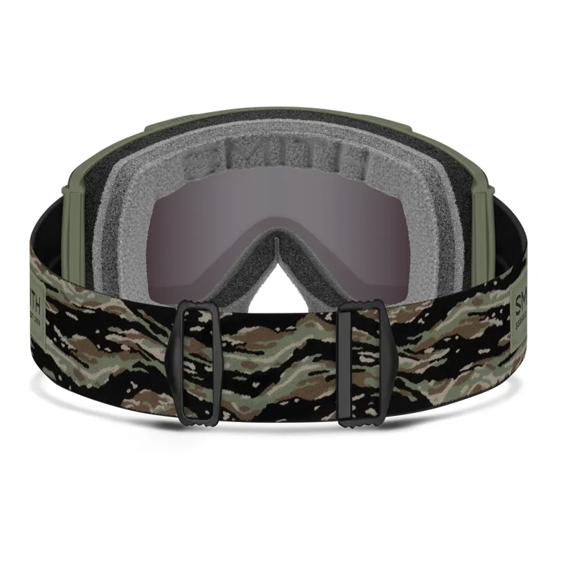 Smith Stash XL Goggles in Fatigue Green Eye Of The Tiger CP Sun Black + Storm Lens-2