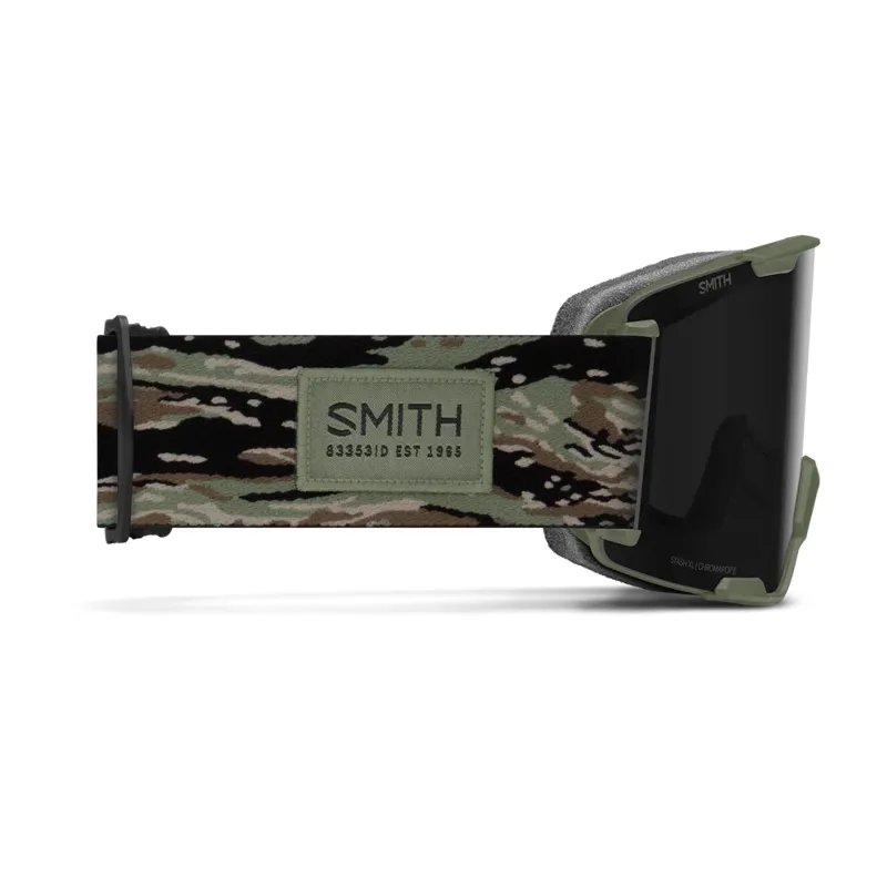 Smith Stash XL Goggles in Fatigue Green Eye Of The Tiger CP Sun Black + Storm Lens-3