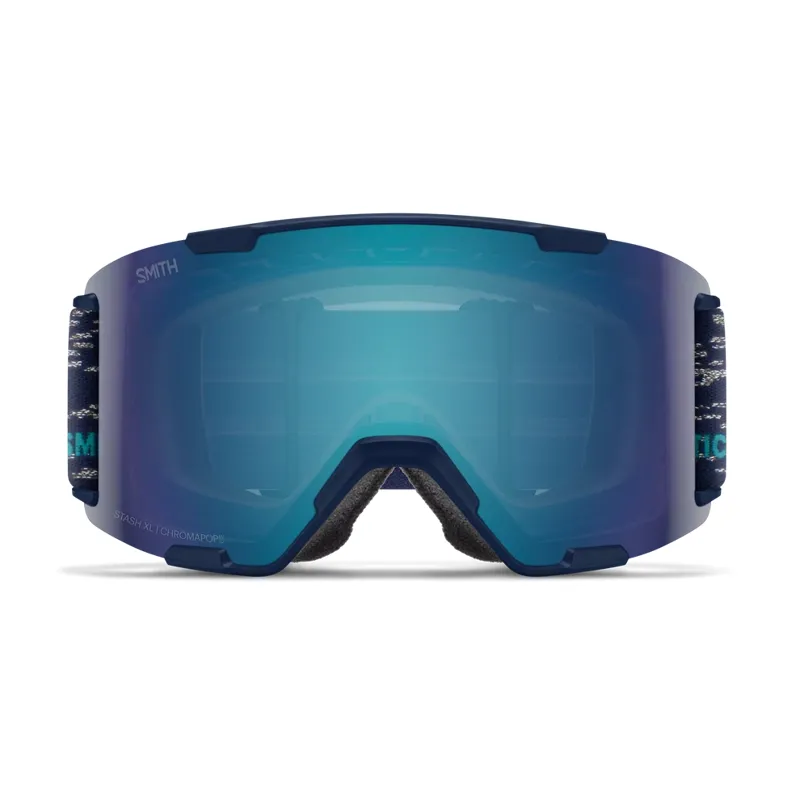 Smith Stash XL Goggles in Midnight Snow with CP ED Blue Mirror + Storm Lens-1