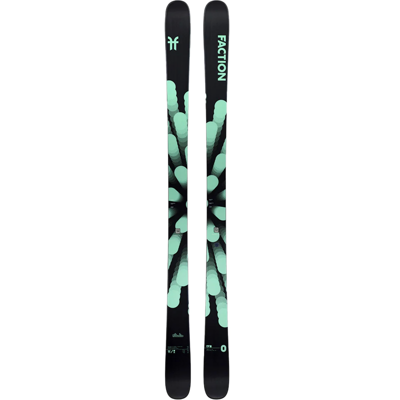 Faction Studio 0 2024 Ex Demo Freestyle Twin Tip Park Skis - Skis Only-1