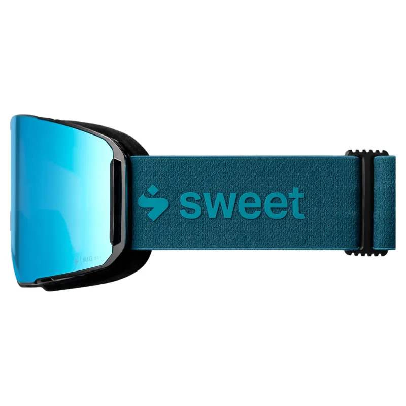 Sweet Protection Boondock II L RIG Reflect Goggles in Aquamarine and Teal-2