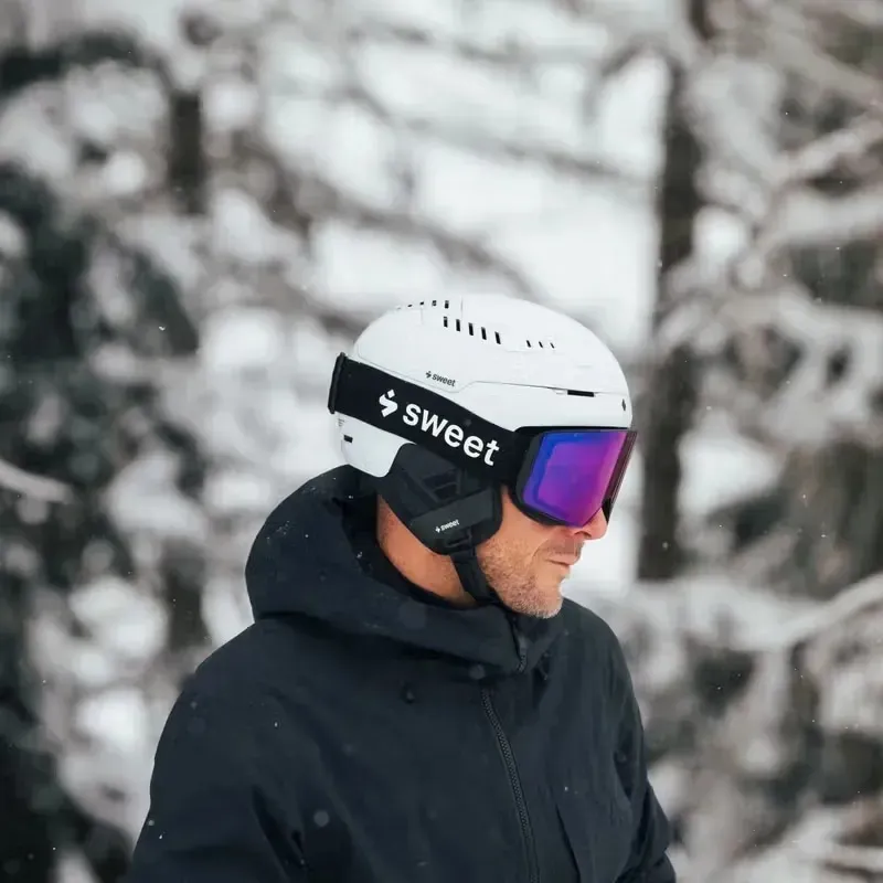 Sweet Protection Boondock II L RIG Reflect Goggles in Bixbite and Matte Black-3