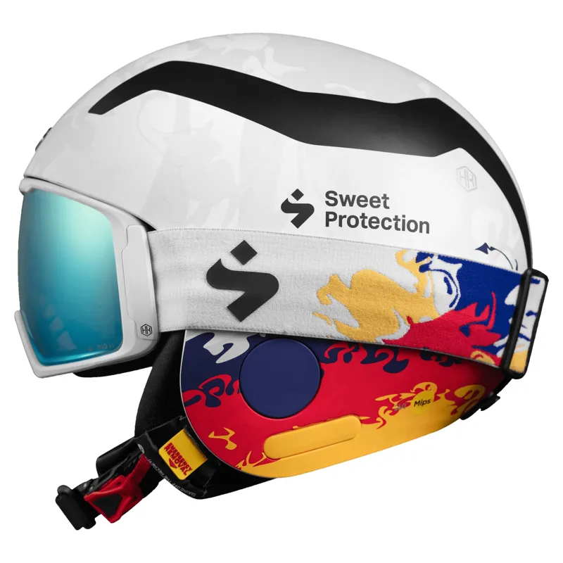 Sweet Protection Clockwork MAX RIG Reflect TE Goggles in RIG Aqua/White/Henrik 5 -3