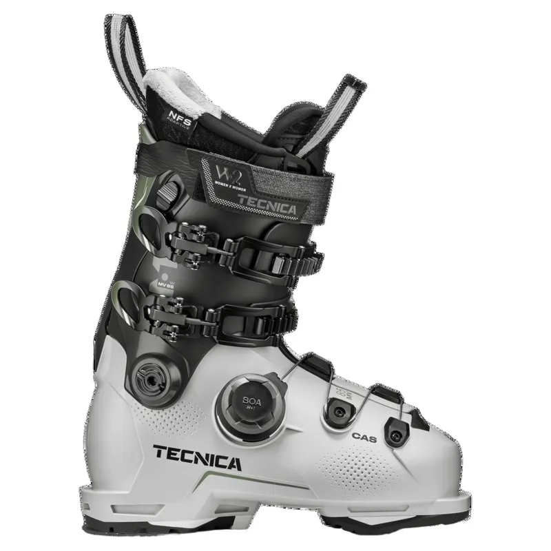 Tecnica Mach BOA MV 85 W Ski Boots in Cool Grey