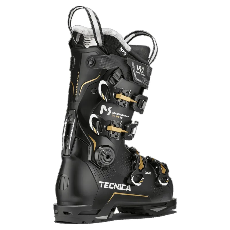 Tecnica Mach Sport LV 85 W Ski Boots in Black-2