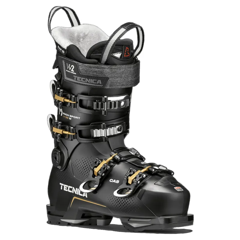 Tecnica Mach Sport LV 85 W Ski Boots in Black-1