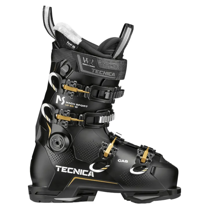 Tecnica Mach Sport LV 85 W Ski Boots in Black