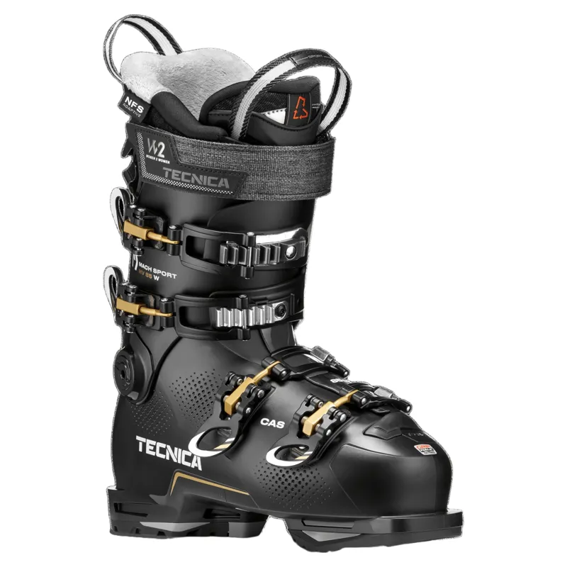 Tecnica Mach Sport MV 85 W Ski Boots in Black-1