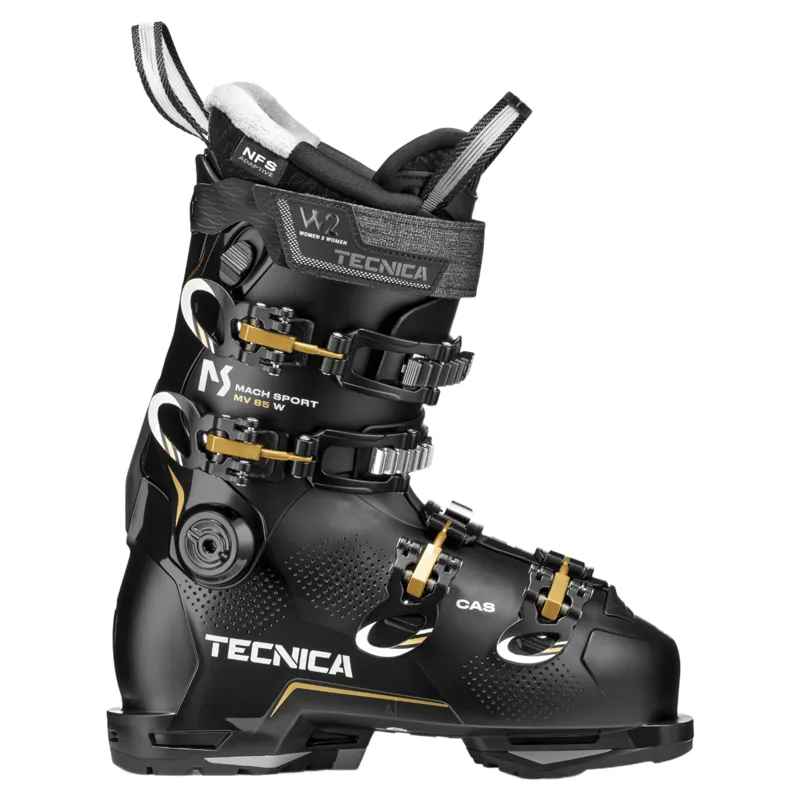 Tecnica Mach Sport MV 85 W Ski Boots in Black