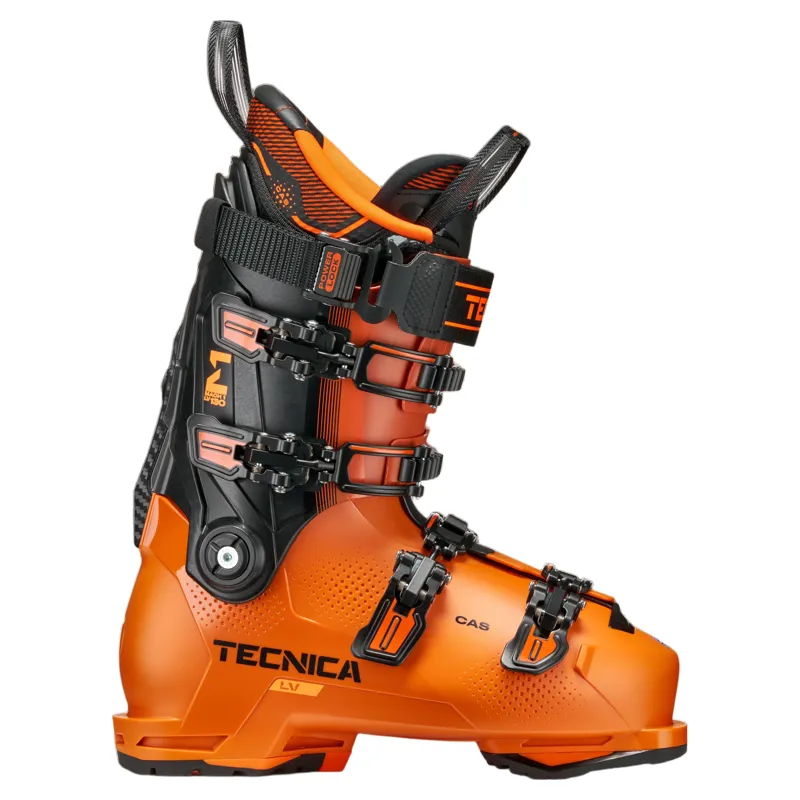 Tecnica Mach1 LV 130 T-Drive 2 Mens Ski Boots 2027 in Icon Orange