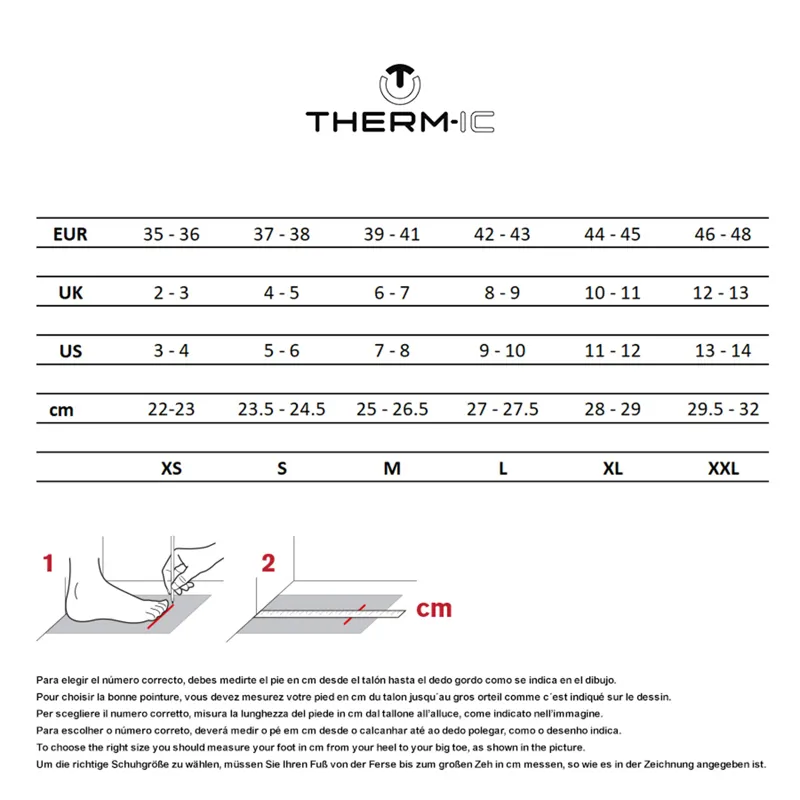 Therm'Ic Heated Insoles Kit Heat 3D + C-Pack 1300B Bluetooth Batteries-2