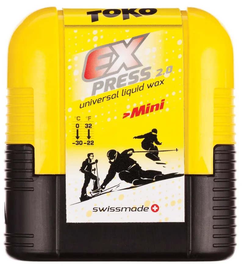 Toko Express Mini Universal Liquid Wax Kit for Ski and Snowboard