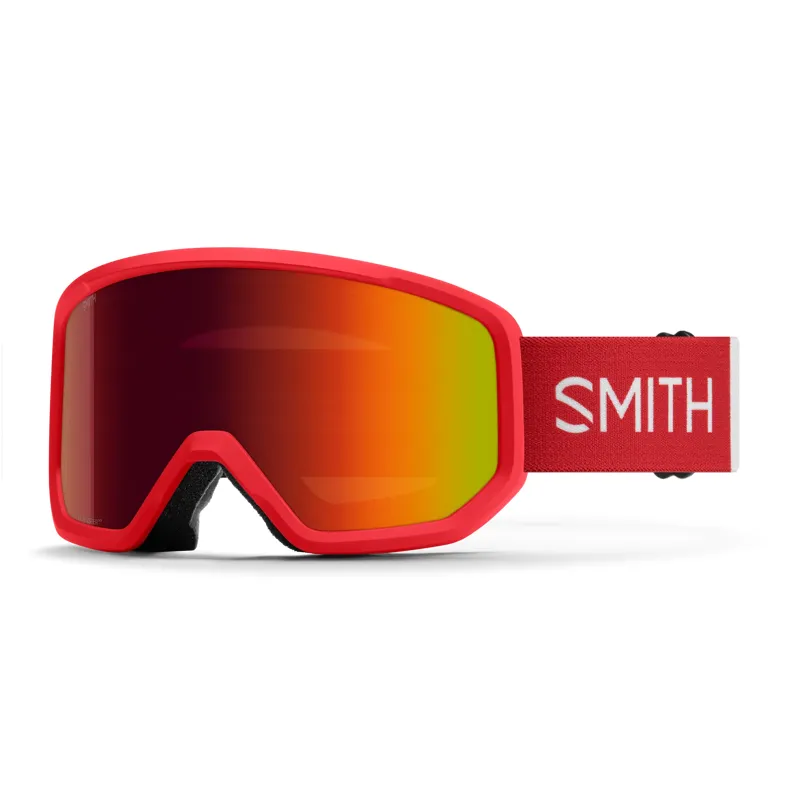 Smith Transfer Goggles Red Solx Mirror Antifog in Patrol