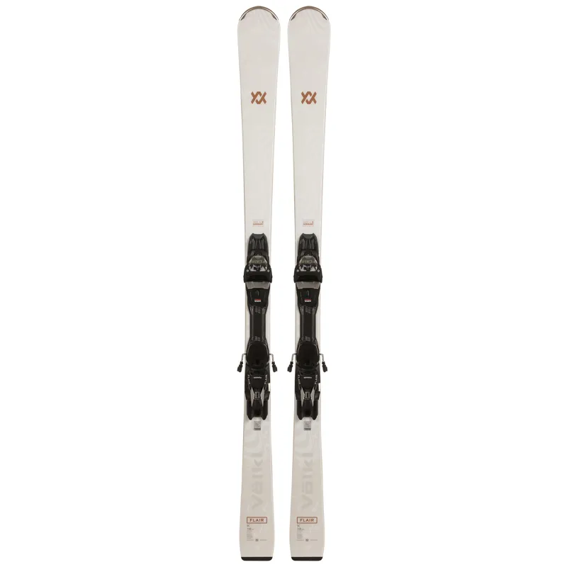 Völkl Flair SC Womens Skis with Marker V-Motion 3 11 Bindings-1