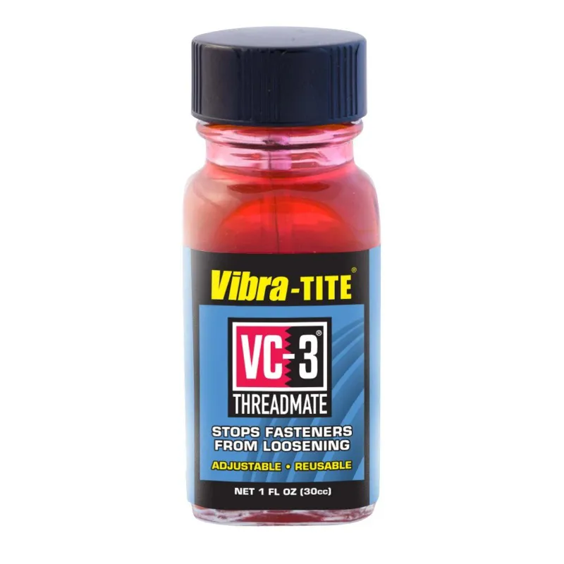Vibra-tite VC-3 Adjustable Reusable Thread Lock 30ml Bottle With Brush