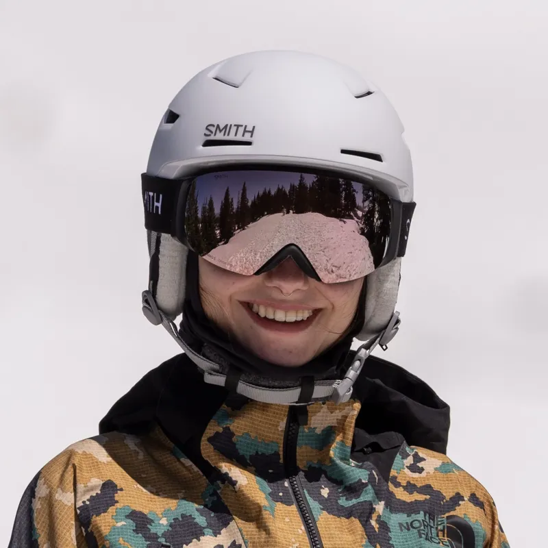 Smith Vida MIPS Women's Ski and Snowboard Helmet in Matte White-3