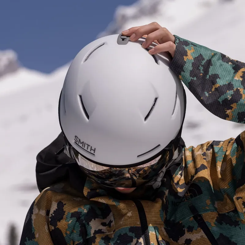 Smith Vida MIPS Women's Ski and Snowboard Helmet in Matte White-7