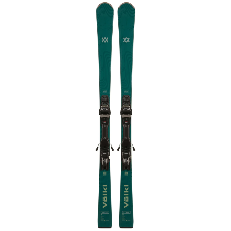 Völkl Flair MT Ex Demo Womens Skis 161cm with Marker Bindings-1